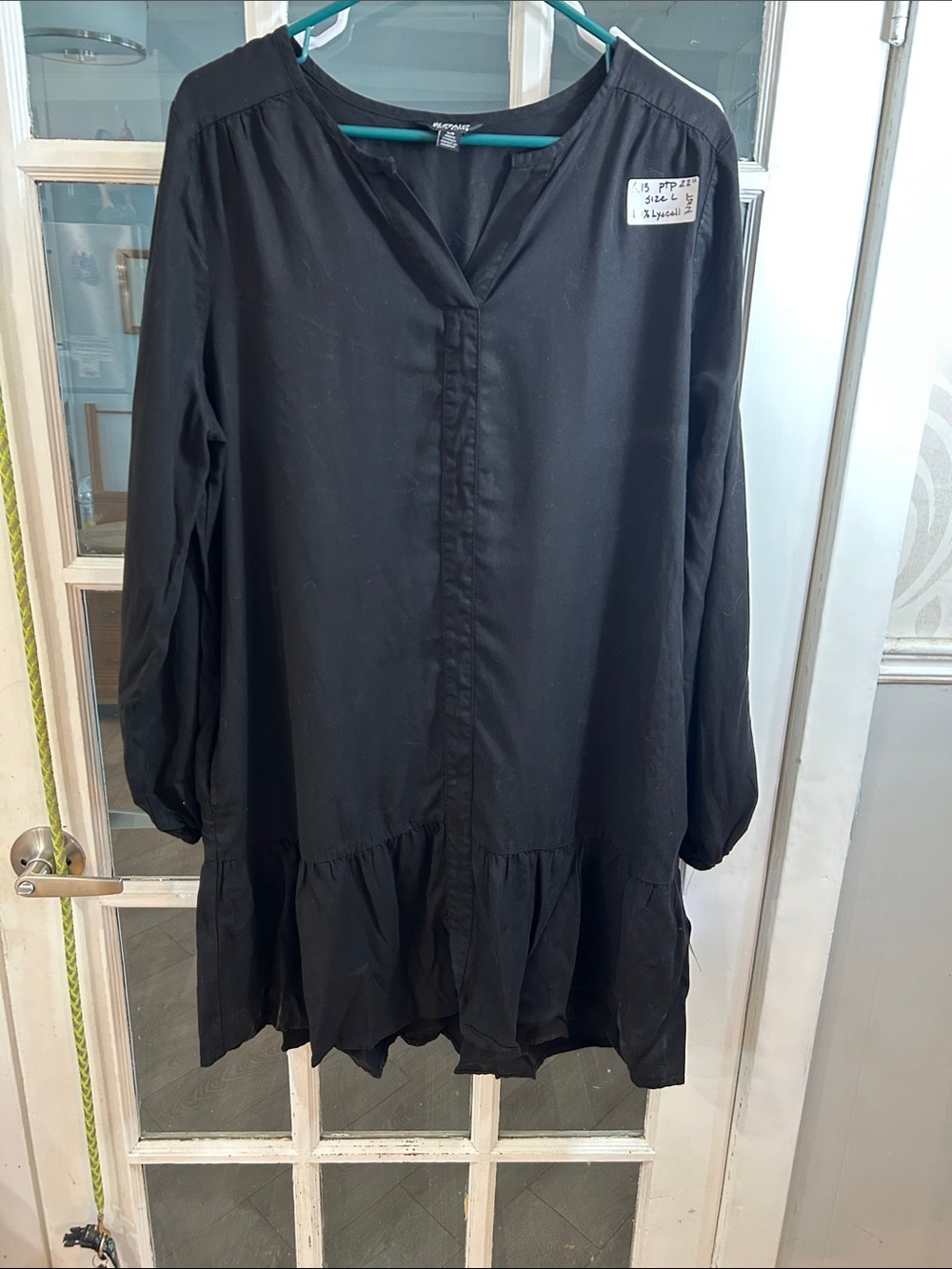 Buffalo David Bitton Black V-Neck Tunic/Dress